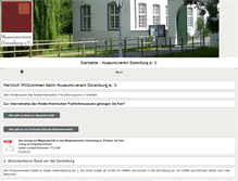 Tablet Screenshot of museumsverein-dorenburg.de